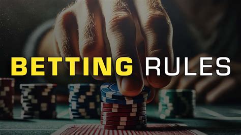 poker betting rules|Poker Betting Rules .